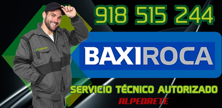 servicio tecnico calderas BaxiRoca Alpedrete