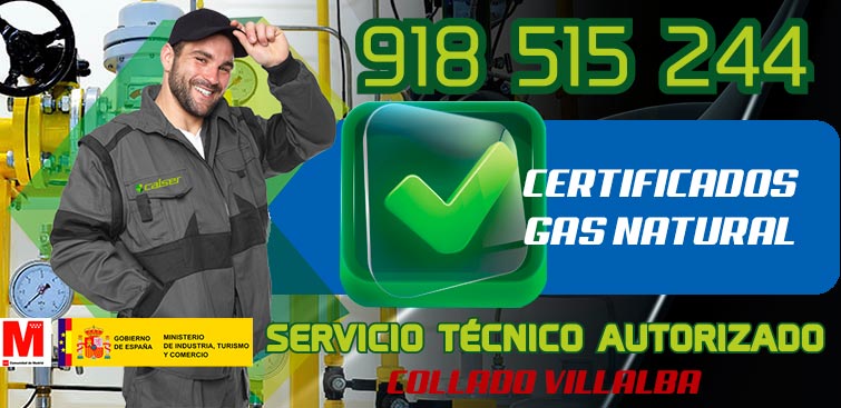 certificados de gas natural en Collado Villalba