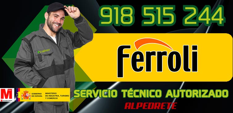 servicio técnico calderas Ferroli en Alpedrete