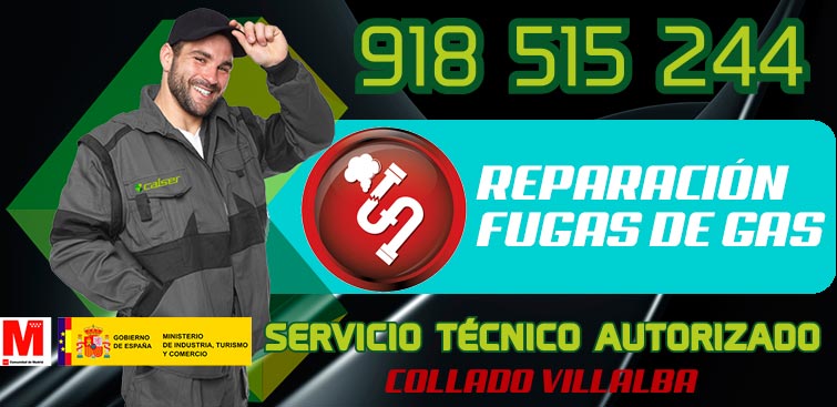 Reparación de fugas de gas en Collado Villalba