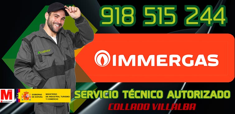 servicio técnico calderas Immergas en Collado Villalba