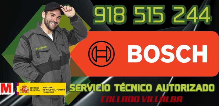 servicio técnico calderas Bosch en Collado Villalba